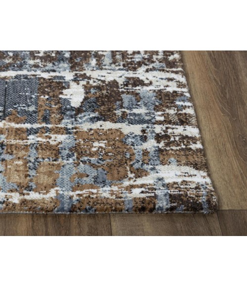 Rugs Town Elect Light Grey 017106 8 ft. X 10 ft. Rectangle Rug