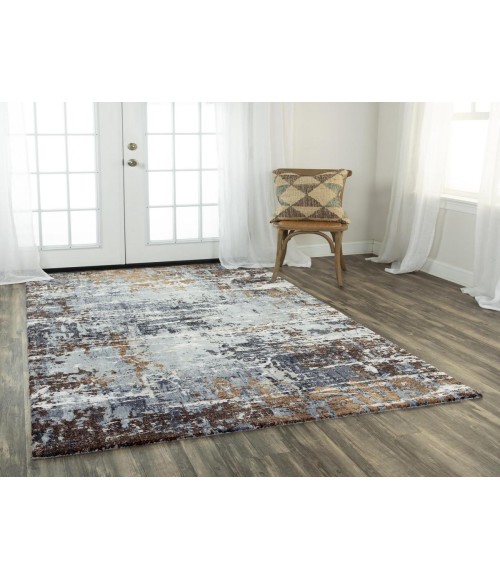 Rugs Town Elect Light Grey 017106 8 ft. X 10 ft. Rectangle Rug