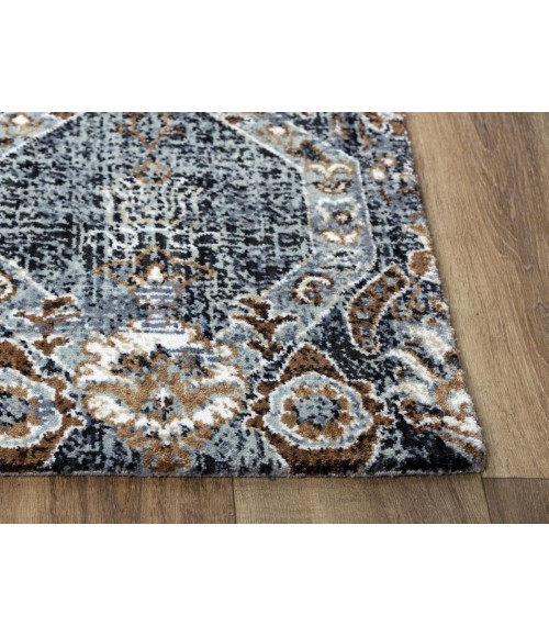 Rugs Town Elect Grey 017110 5 ft. 2 in. X 7 ft. 9 in. Rectangle Rug