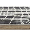 Rugs Town Spring Black Rug 018104 3 ft. 11 in. X 5 ft. 6 in. Rectangle - Rugs Town Rugs Town Spring Black 018104 3 ft. 11 in. X 5 ft. 6 in. Rectangle Rug