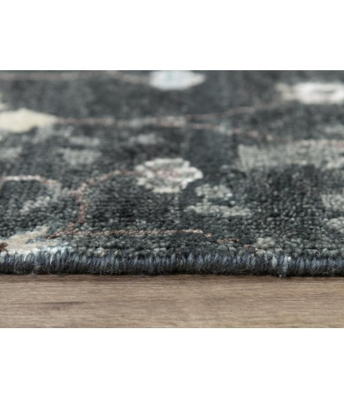 Rugs Town Muse Charcoal 019102 8 ft. X 10 ft. Rectangle Rug