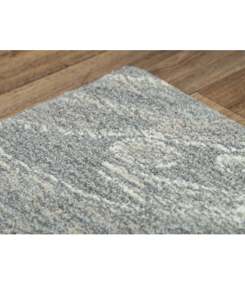 Rugs Town Peace Grey Rug 020104 7 ft. 9 in. X 9 ft. 9 in. Rectangle - Rugs Town Rugs Town Peace Grey 020104 7 ft. 9 in. X 9 ft. 9 in. Rectangle Rug