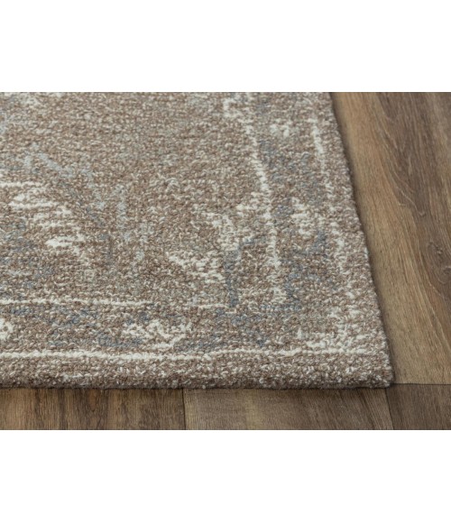 Rugs Town Peace Brown 020108 7 ft. 9 in. X 9 ft. 9 in. Rectangle Rug