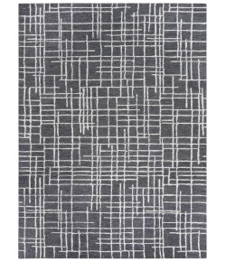 Rugs Town Classic Charcoal 021101 7 ft. 9 in. X 9 ft. 9 in. Rectangle Rug