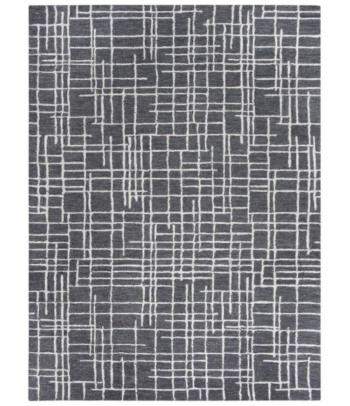 Rugs Town Classic Charcoal Rug 021101 5 ft. X 7 ft. 6 in. Rectangle - Rugs Town Rugs Town Classic Charcoal 021101 5 ft. X 7 ft. 6 in. Rectangle Rug