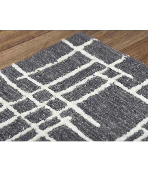 Rugs Town Classic Charcoal Rug 021101 5 ft. X 7 ft. 6 in. Rectangle - Rugs Town Rugs Town Classic Charcoal 021101 5 ft. X 7 ft. 6 in. Rectangle Rug