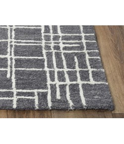 Rugs Town Classic Charcoal 021101 7 ft. 9 in. X 9 ft. 9 in. Rectangle Rug