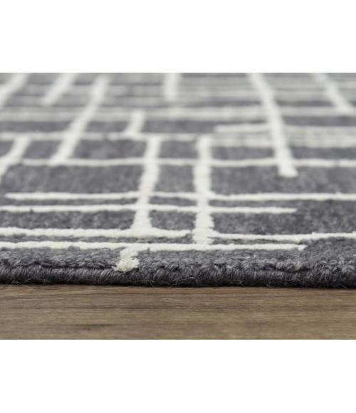 Rugs Town Classic Charcoal Rug 021101 5 ft. X 7 ft. 6 in. Rectangle - Rugs Town Rugs Town Classic Charcoal 021101 5 ft. X 7 ft. 6 in. Rectangle Rug