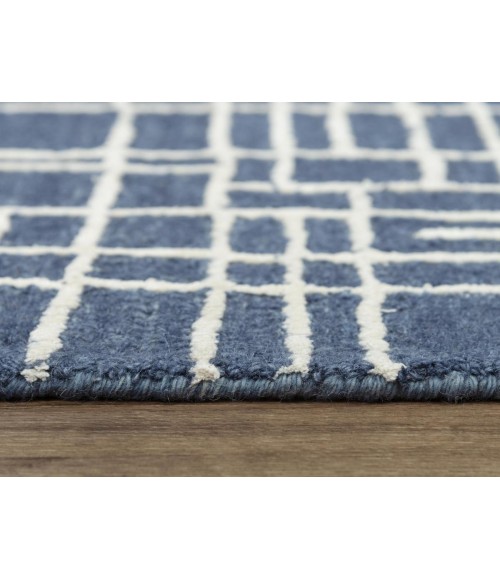 Rugs Town Classic Blue Rug 021102 7 ft. 9 in. X 9 ft. 9 in. Rectangle - Rugs Town Rugs Town Classic Blue 021102 7 ft. 9 in. X 9 ft. 9 in. Rectangle Rug