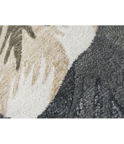 Rugs Town Mirage Grey 023101 8 ft. 9 in. X 11 ft. 9 in. Rectangle Rug