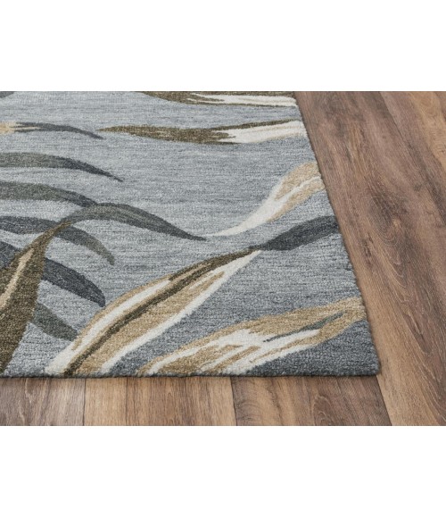 Rugs Town Mirage Grey 023101 8 ft. 9 in. X 11 ft. 9 in. Rectangle Rug