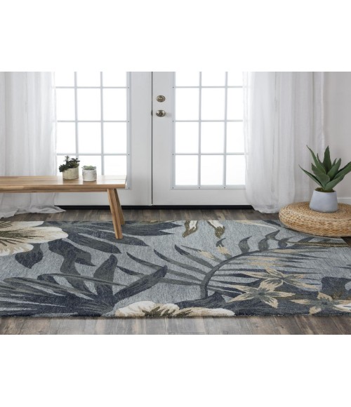 Rugs Town Mirage Grey 023101 8 ft. 9 in. X 11 ft. 9 in. Rectangle Rug