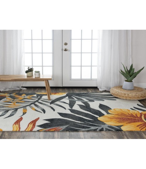 Rugs Town Mirage Ivory Rug 023102 5 ft. X 7 ft. 6 in. Rectangle - Rugs Town Rugs Town Mirage Ivory 023102 5 ft. X 7 ft. 6 in. Rectangle Rug