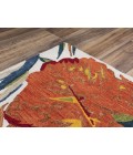 Rugs Town Mirage Ivory 023104 7 ft. 9 in. X 9 ft. 9 in. Rectangle Rug