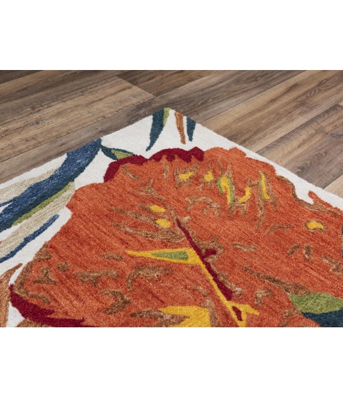 Rugs Town Mirage Ivory 023104 7 ft. 9 in. X 9 ft. 9 in. Rectangle Rug