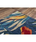 Rugs Town Mirage Dark Blue Rug 023105 7 ft. 9 in. X 9 ft. 9 in. Rectangle - Rugs Town Rugs Town Mirage Dark Blue 023105 7 ft. 9 in. X 9 ft. 9 in. Rectangle Rug