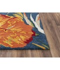 Rugs Town Mirage Dark Blue Rug 023105 7 ft. 9 in. X 9 ft. 9 in. Rectangle - Rugs Town Rugs Town Mirage Dark Blue 023105 7 ft. 9 in. X 9 ft. 9 in. Rectangle Rug