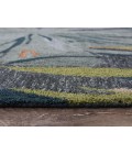 Rugs Town Mirage Charcoal 023106 7 ft. 9 in. X 9 ft. 9 in. Rectangle Rug