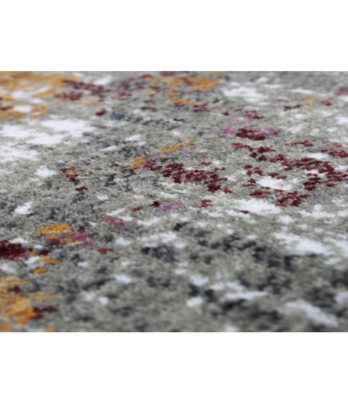 Rugs Town Sanction Grey Rug 025102 2 ft. 6 in. X 8 ft. Rectangle - Rugs Town Rugs Town Sanction Grey 025102 2 ft. 6 in. X 8 ft. Rectangle Rug
