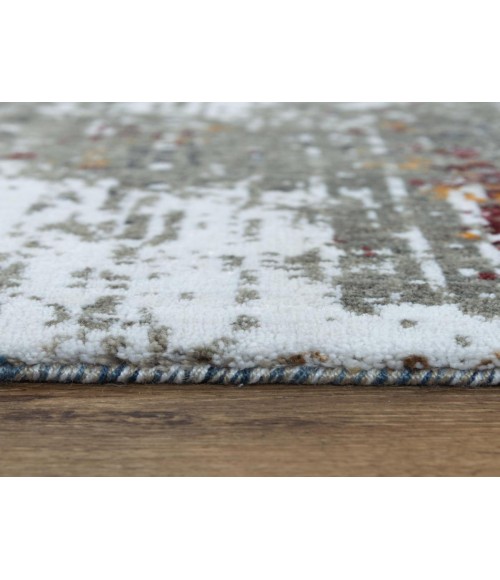 Rugs Town Sanction Grey Rug 025102 2 ft. 6 in. X 8 ft. Rectangle - Rugs Town Rugs Town Sanction Grey 025102 2 ft. 6 in. X 8 ft. Rectangle Rug