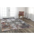 Rugs Town Sanction Grey Rug 025102 2 ft. 6 in. X 8 ft. Rectangle - Rugs Town Rugs Town Sanction Grey 025102 2 ft. 6 in. X 8 ft. Rectangle Rug