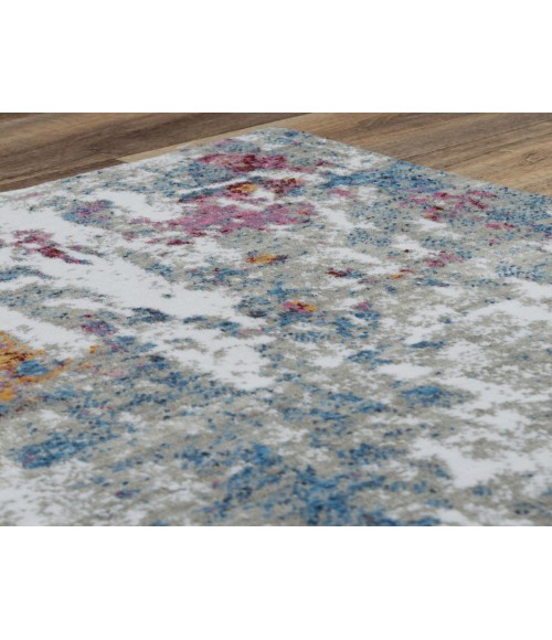Rugs Town Sanction Blue Rug 025106 2 ft. 6 in. X 8 ft. Rectangle - Rugs Town Rugs Town Sanction Blue 025106 2 ft. 6 in. X 8 ft. Rectangle Rug