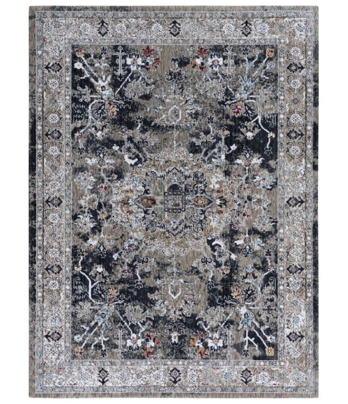 Rugs Town Sanction Charcoal Rug 025109 10 ft. X 13 ft. Rectangle - Rugs Town Rugs Town Sanction Charcoal 025109 10 ft. X 13 ft. Rectangle Rug