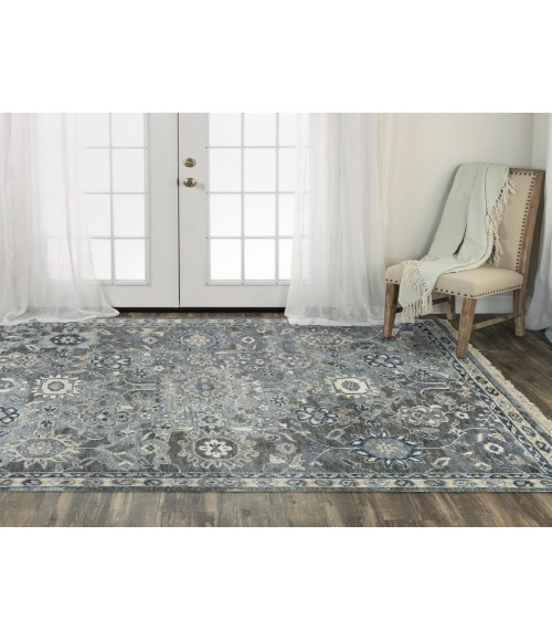 Rugs Town Mila Grey 027102 8 ft. X 10 ft. Rectangle Rug