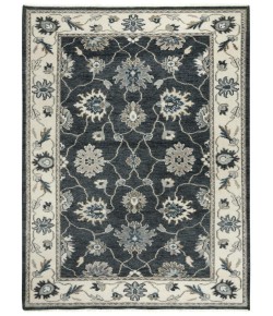 Rugs Town Mila Charcoal 027107 10 ft. X 14 ft. Rectangle Rug