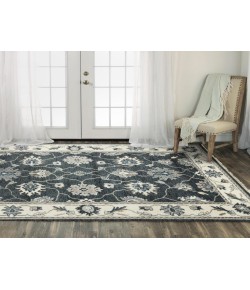 Rugs Town Mila Charcoal 027107 10 ft. X 14 ft. Rectangle Rug