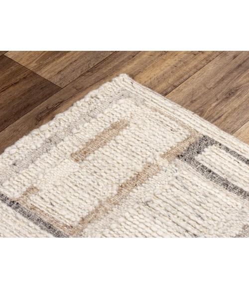 Rugs Town Taos Ivory 028107 9 ft. X 12 ft. Rectangle Rug
