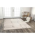 Rugs Town Taos Ivory 028107 9 ft. X 12 ft. Rectangle Rug