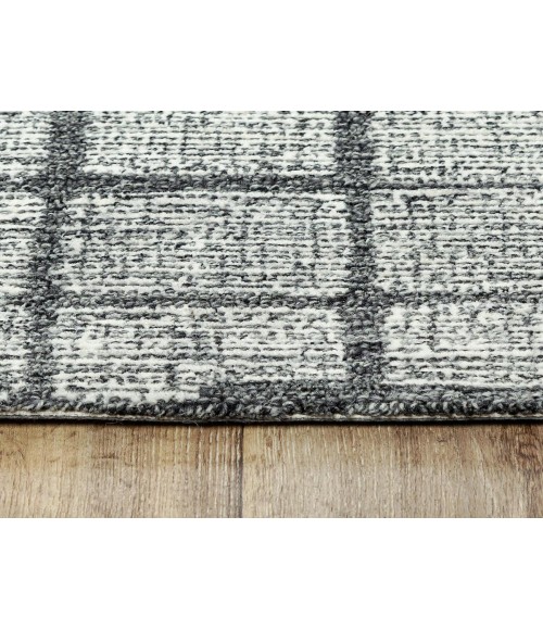 Rugs Town Wondrous Charcoal Rug 111113 8 ft. 6 in. X 11 ft. 6 in. Rectangle - Rugs Town Rugs Town Wondrous Charcoal 111113 8 ft. 6 in. X 11 ft. 6 in. Rectangle Rug