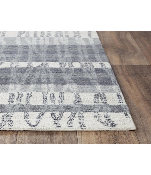Rugs Town Wondrous Charcoal Rug 111128 8 ft. 6 in. X 11 ft. 6 in. Rectangle - Rugs Town Rugs Town Wondrous Charcoal 111128 8 ft. 6 in. X 11 ft. 6 in. Rectangle Rug