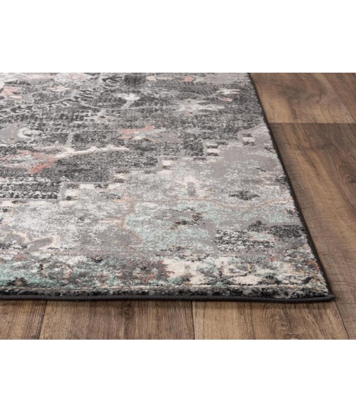 Rugs Town Lucid Charcoal 113106 8 ft. X 10 ft. Rectangle Rug