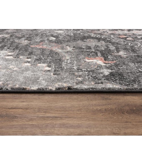 Rugs Town Lucid Charcoal 113106 8 ft. X 10 ft. Rectangle Rug