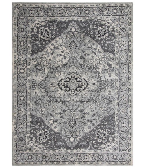 Rugs Town Lucid Light Grey 113108 2 ft. 6 in. X 7 ft. 6 in. Rectangle Rug