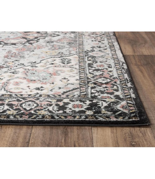 Rugs Town Lucid Charcoal Rug 113109 8 ft. X 10 ft. Rectangle - Rugs Town Rugs Town Lucid Charcoal 113109 8 ft. X 10 ft. Rectangle Rug