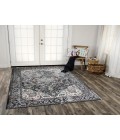 Rugs Town Lucid Charcoal Rug 113109 8 ft. X 10 ft. Rectangle - Rugs Town Rugs Town Lucid Charcoal 113109 8 ft. X 10 ft. Rectangle Rug