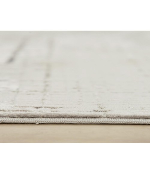 Rugs Town Graystone Ivory 114106 6 ft. 7 in. X 9 ft. 6 in. Rectangle Rug