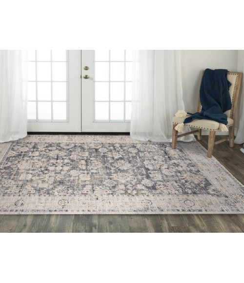 Rugs Town Poppy Ivory 115102 3 ft. 11 in. X 5 ft. 6 in. Rectangle Rug