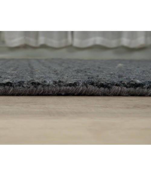 Rugs Town Vera Charcoal Rug 117103 7 ft. 6 in. X 9 ft. 6 in. Rectangle - Rugs Town Rugs Town Vera Charcoal 117103 7 ft. 6 in. X 9 ft. 6 in. Rectangle Rug