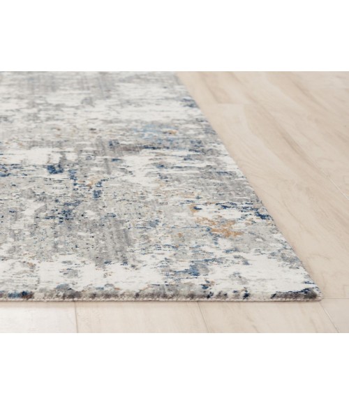Rugs Town Antonela Grey/ Blue 119747 10 ft. X 13 ft. Rectangle Rug