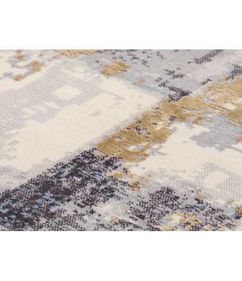 Rugs Town Belice Dark Blue 121725 2 ft. 6 in. X 10 ft. Rectangle Rug