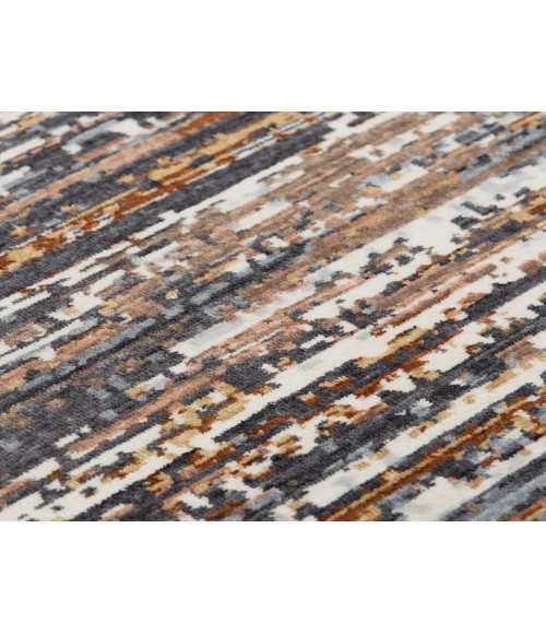 Rugs Town Jade Charcoal 123734 8 ft. X 10 ft. Rectangle Rug