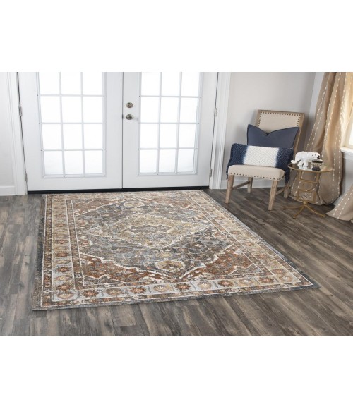 Rugs Town Jade Dark Rust 123736 10 ft. X 13 ft. Rectangle Rug
