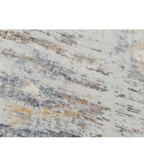 Rugs Town Lake Blue 124732 2 ft. 6 in. X 8 ft. Rectangle Rug