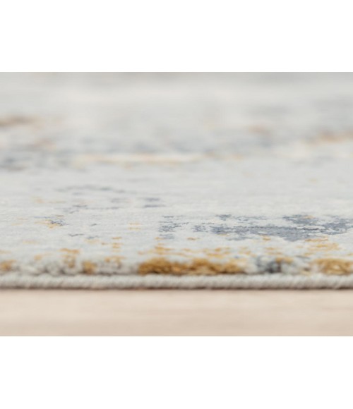 Rugs Town Lake Blue 124732 2 ft. 6 in. X 8 ft. Rectangle Rug