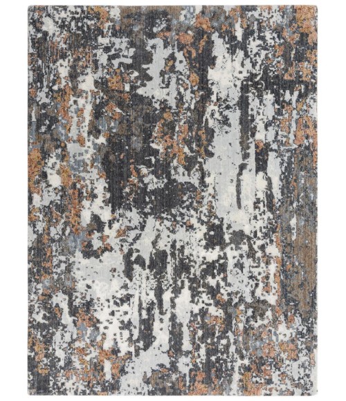 Rugs Town Lake Grey/ Multi 124736 8 ft. X 10 ft. Rectangle Rug