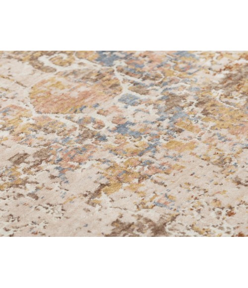 Rugs Town Lake Beige/ Multi Rug 124737 2 ft. 6 in. X 8 ft. Rectangle - Rugs Town Rugs Town Lake Beige/ Multi 124737 2 ft. 6 in. X 8 ft. Rectangle Rug
